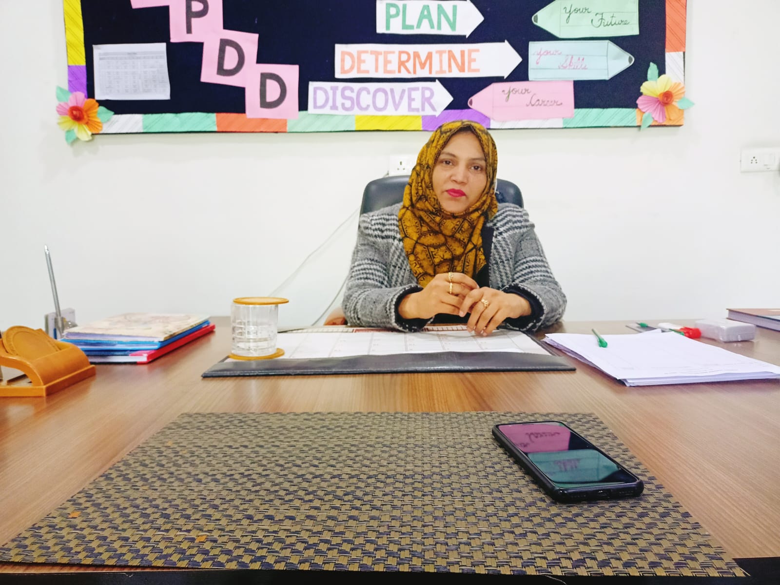School Principal's Photo